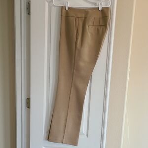 Ann Taylor Tan Boot Cut Pants